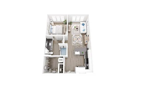 Floor plan A51 H