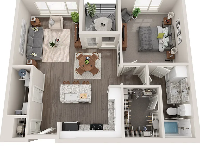 A4 floor plan Citadel Urban