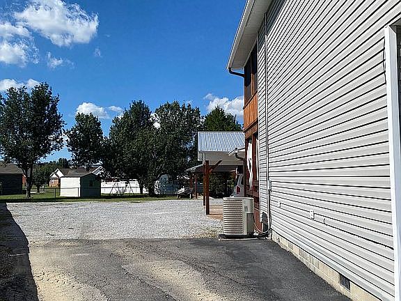 Drive to back of home