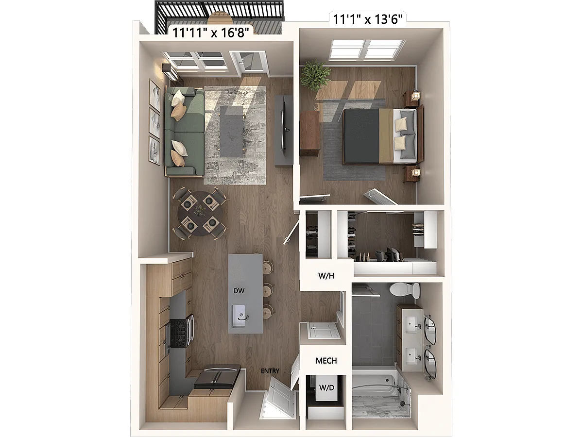 Floor plan A2m1-Signature
