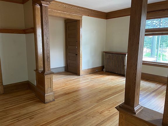 Living room and front door