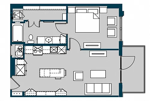 Floor plan A1