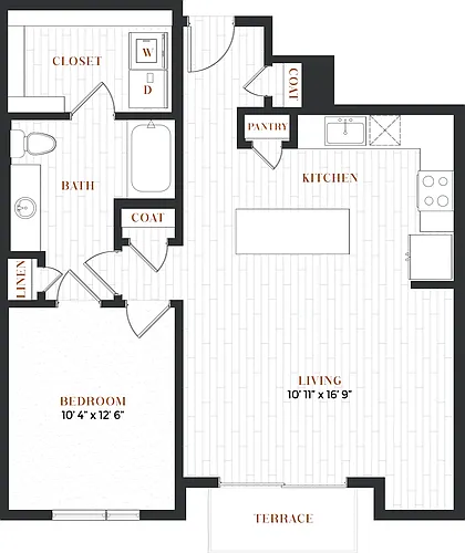 Floor plan 1A Alt2