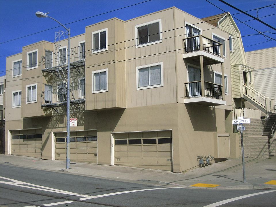 Corner of Jersey and Church Streets. Garage space available.