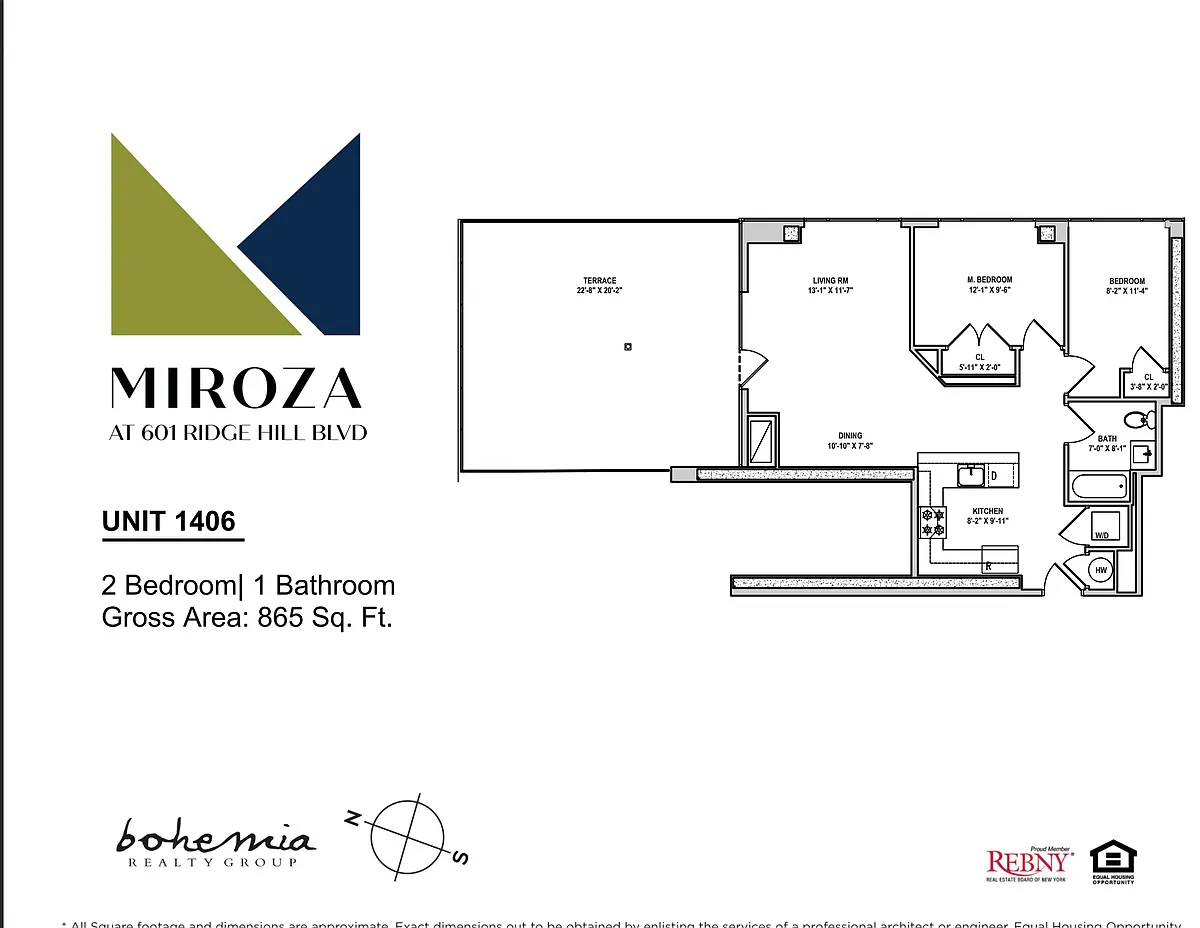 Floor plan 2br 1bth 06 Line