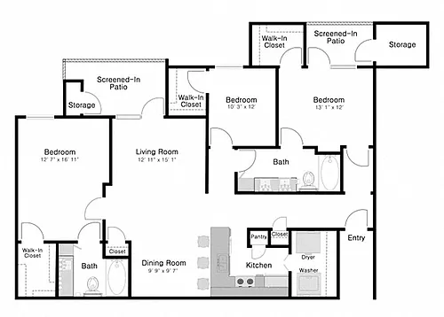 Floor plan The Pelican
