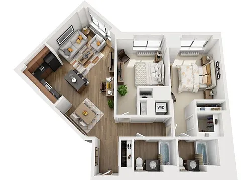 Floor plan Belber