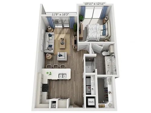 Floor plan B4