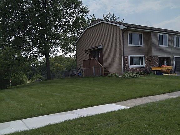 side of house and front yard