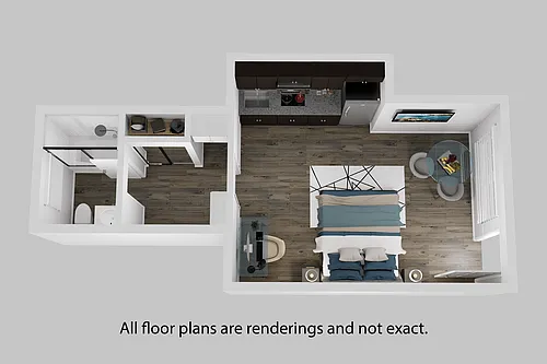 Floor plan Studio