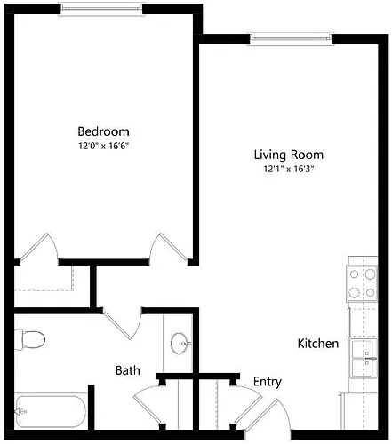 Floor plan Live Work 1