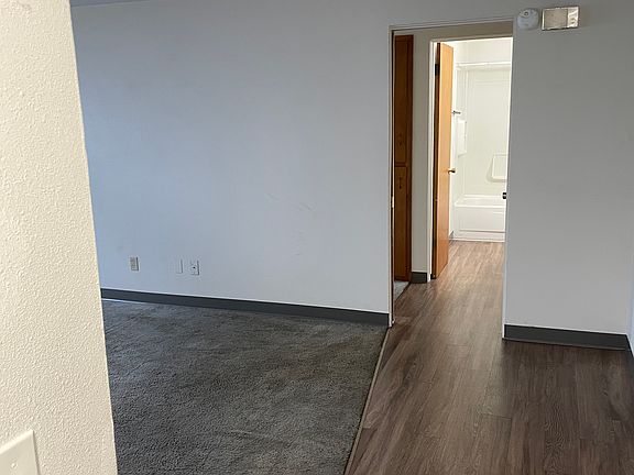 Doorway to the bathroom & Bedroom