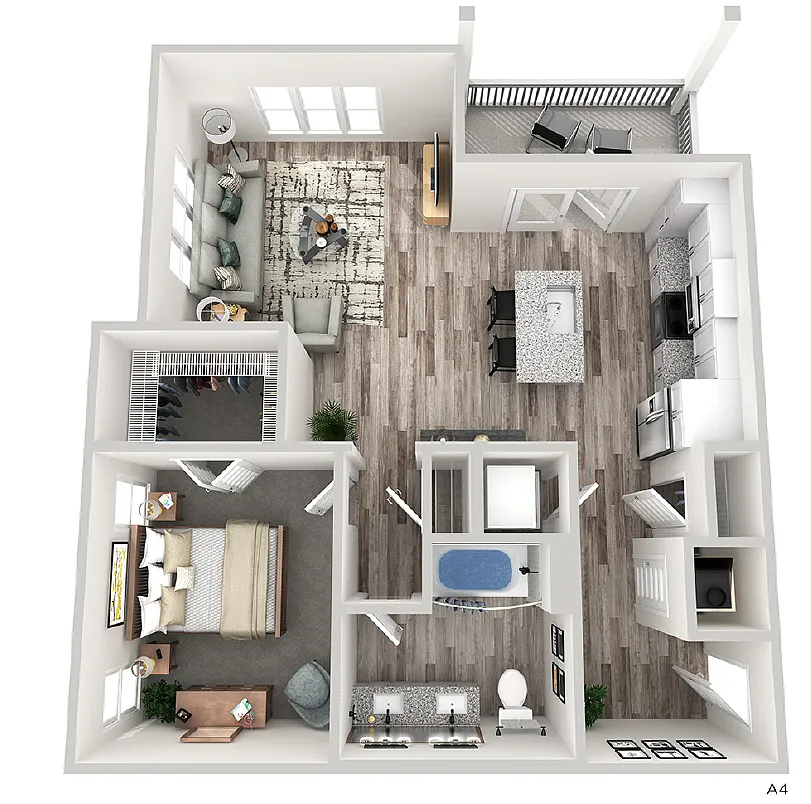 Floor plan A1H