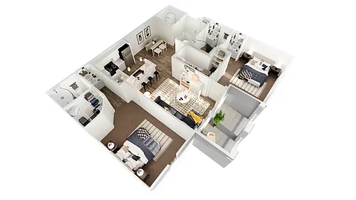 Floor plan B1 Renovated