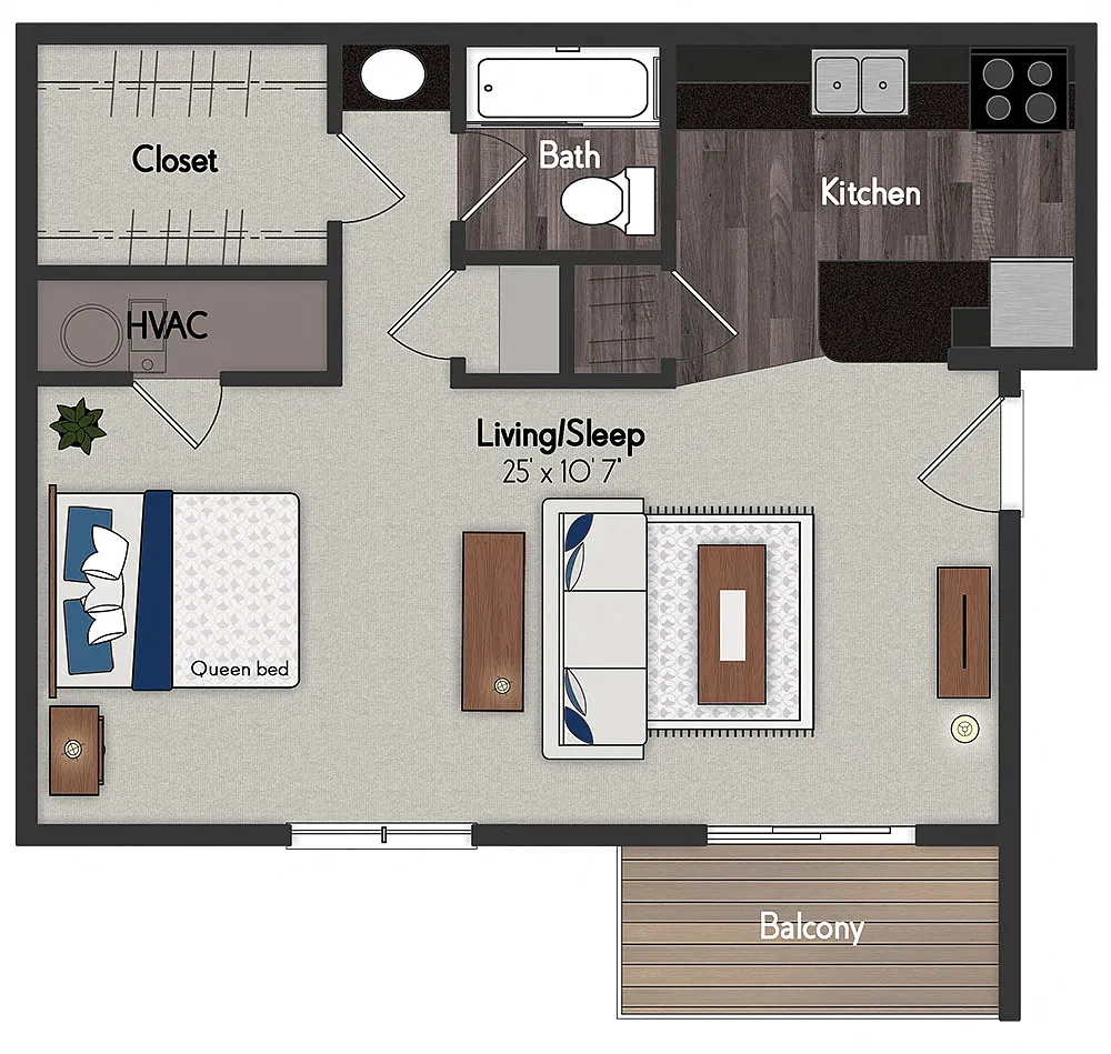 Floor plan Echo I