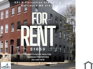 601 N Carrollton Ave APT 2, Baltimore, MD 21217