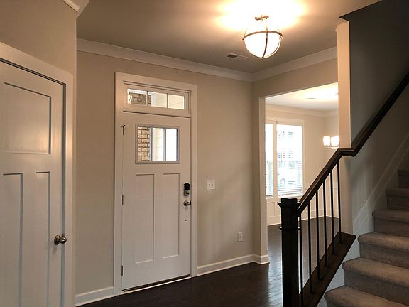 Front entry. 1/2 Bath.