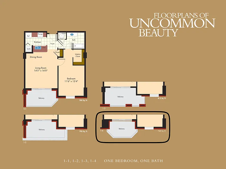 Floor plan of unit with measurements