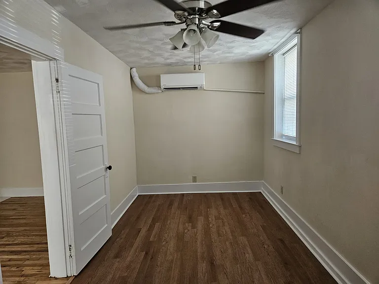 Bedroom looking at Mini-Split.