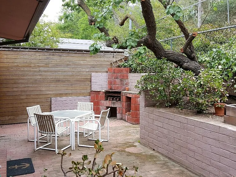Backyard patio