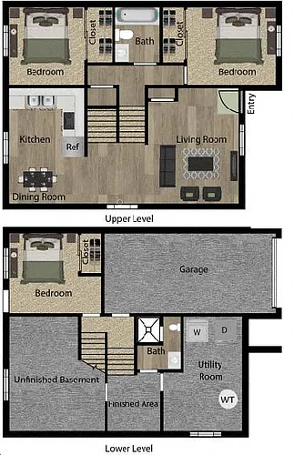 Floor plan 3 Bedroom
