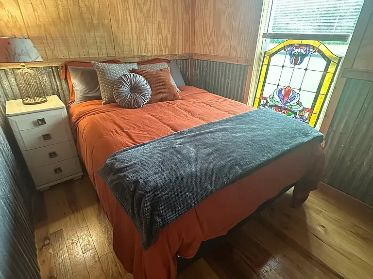 Furnished bed