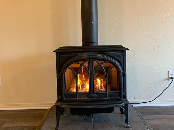 Heat stove-propane
