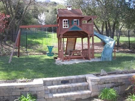 Play house back yard