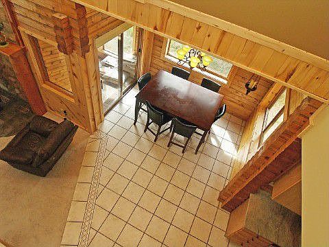 Looking down from Loft