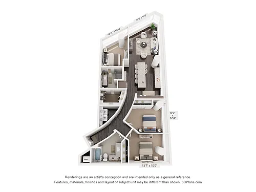 Floor plan C1