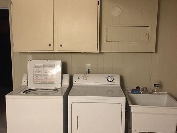 Laundry area