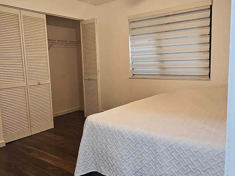 Spacious bedroom