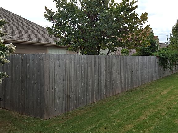 Side Fence of Backyard