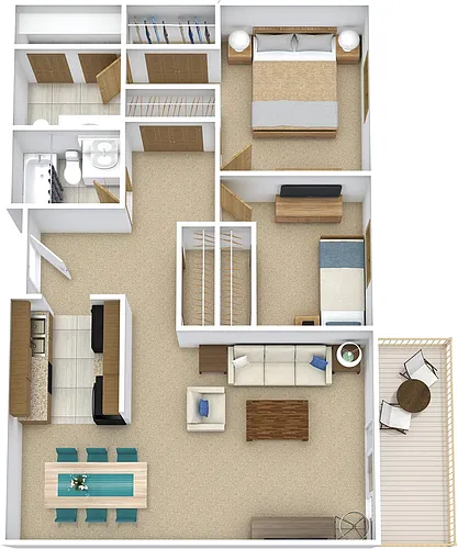 Floor plan Chase