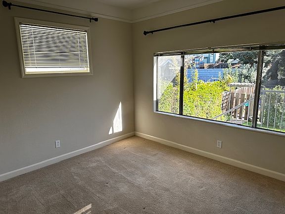 Bedroom Looking East and South.