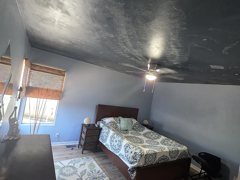 Room from bathroom door