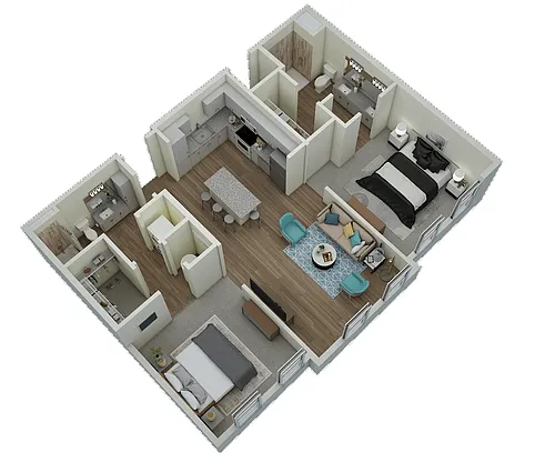 Floor plan Sand Pine