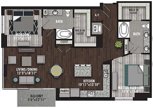 Floor plan FR