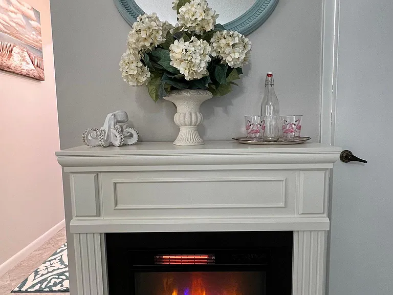 Master Bedroom Fireplace
