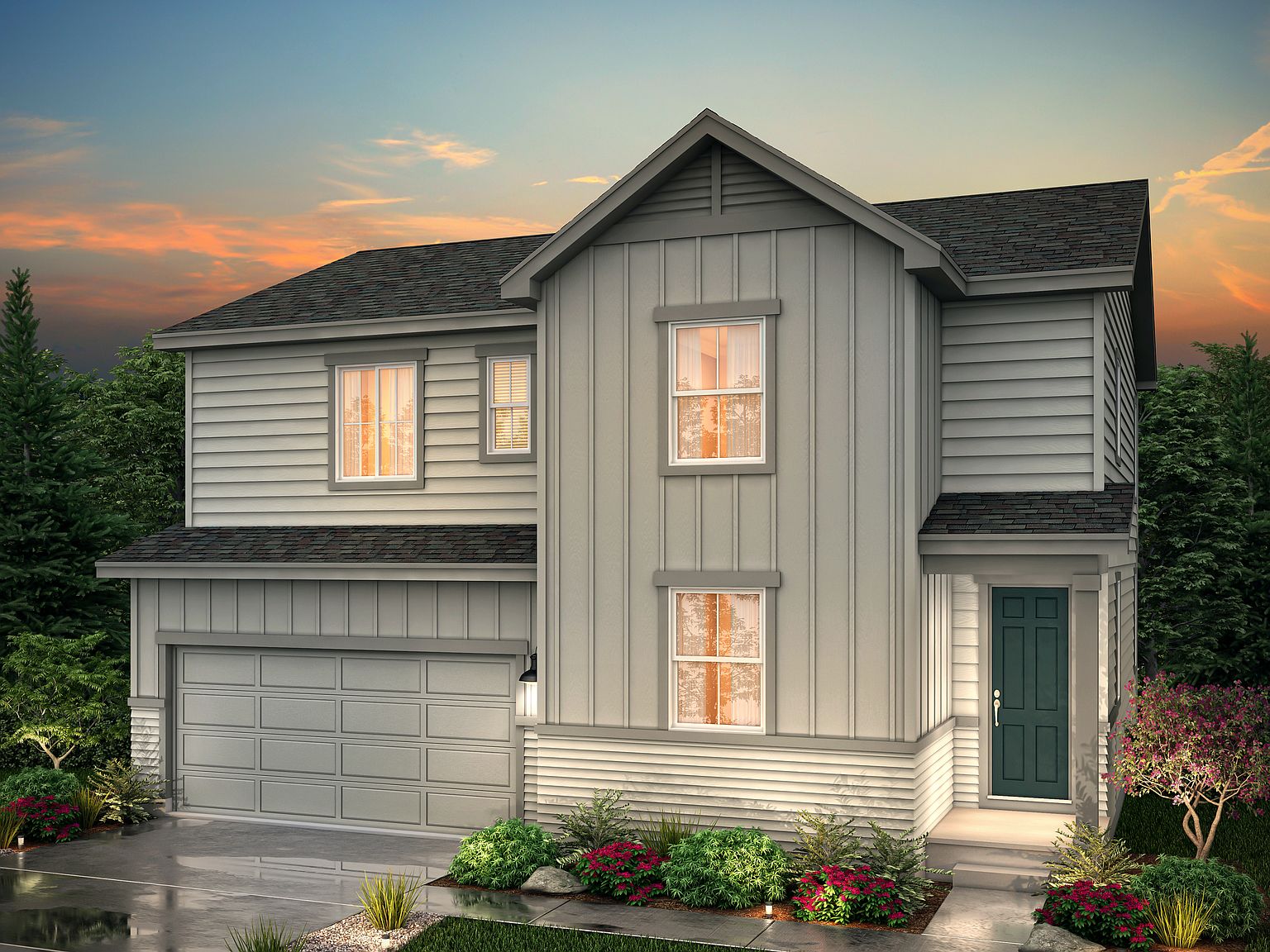 Silverthorne Residence 39206 Plan, Meridian Ranch, Peyton, CO 80831