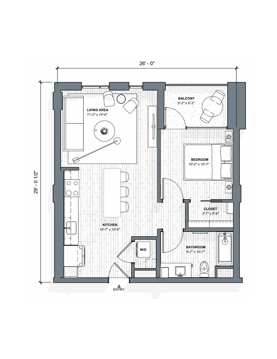 Floor plan A1