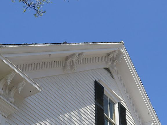 Exterior eve detail