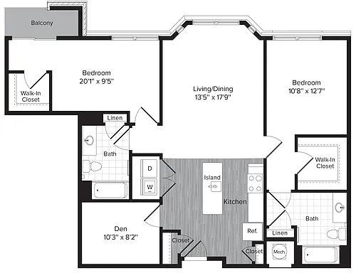 Floor plan SC br2bcd02