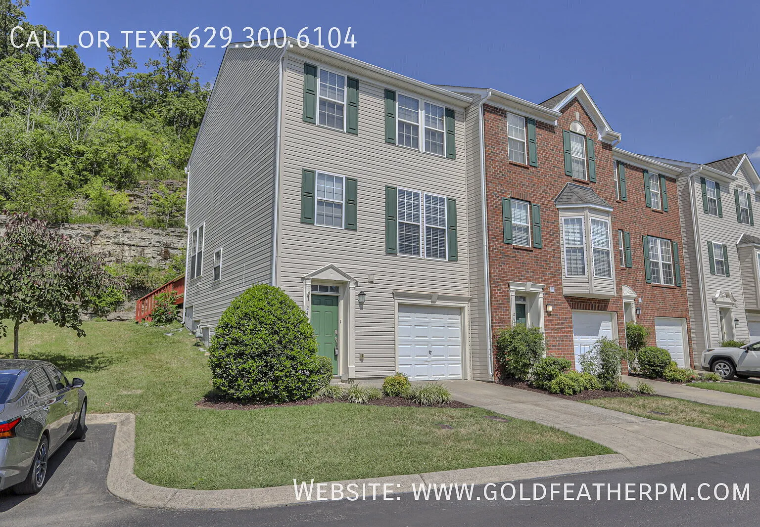 Awesome 3 Bed/ 2.5 Bath Townhome for Rent in West Nashville — Photo 1