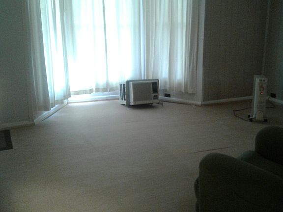 living room bay window