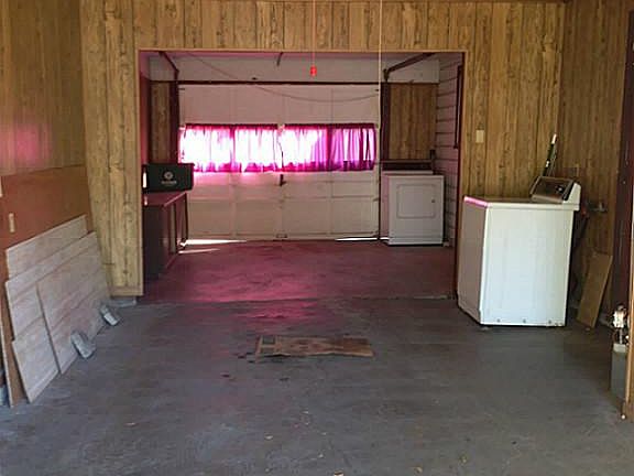 Two Car Garage Washer and Dryer included.
