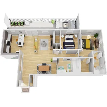 Floor plan H
