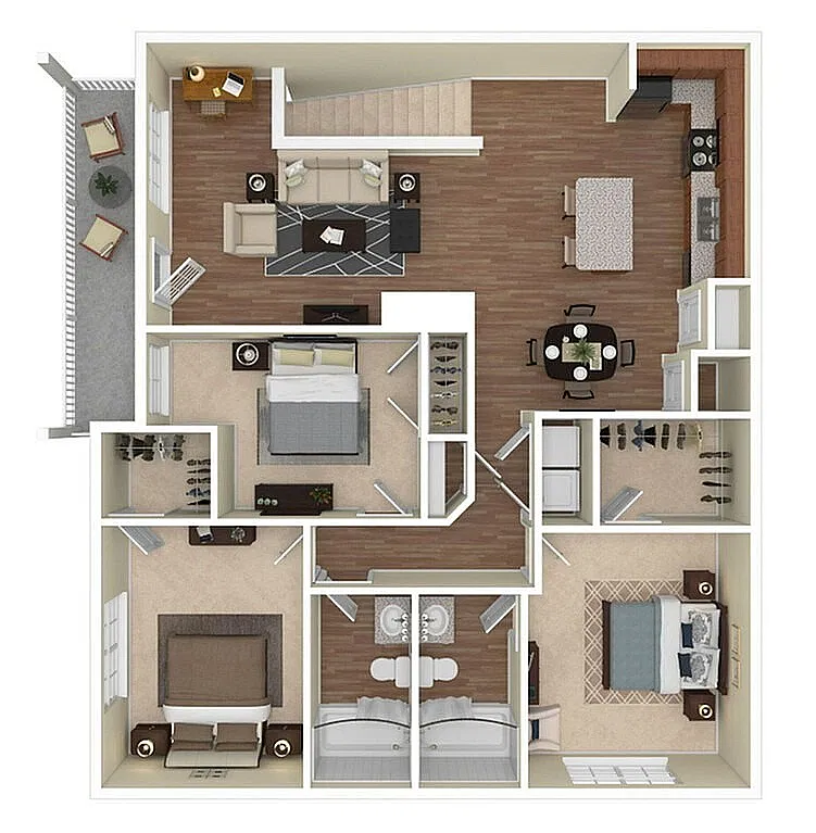 Floor plan C4