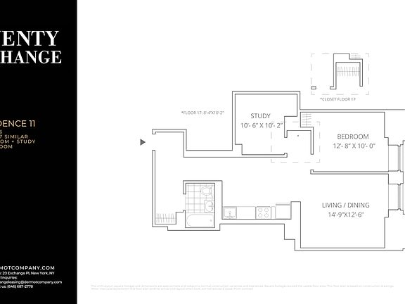 2nd image of 20 Exchange Pl APT 1711