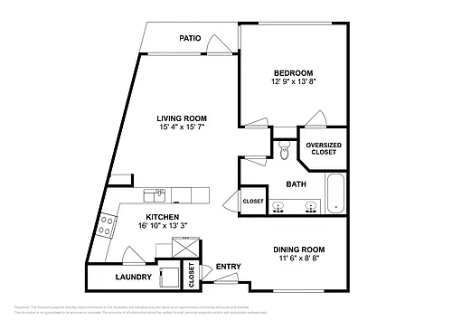 Floor plan Paris